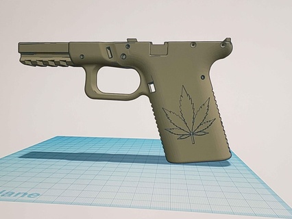 fmda glock19 gen3 3d print model - Mito3D