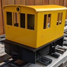 fn3 23t ge boxcab vehicles railroad train 1 20 locomotive 3d print model - Mito3D