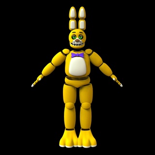 fnaf springbonnie full body wearable costume head 3d printing 3d print model - Mito3D