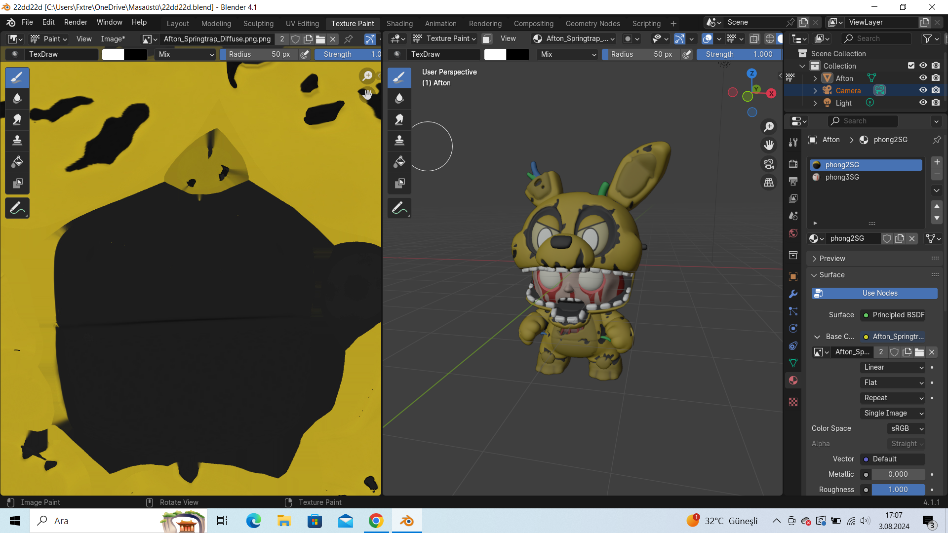 fnaf springtrap gioco 3D print model - Mito3D