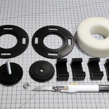 foam tool rc wheels 1 10 scale diy foams 3d print model - Mito3D