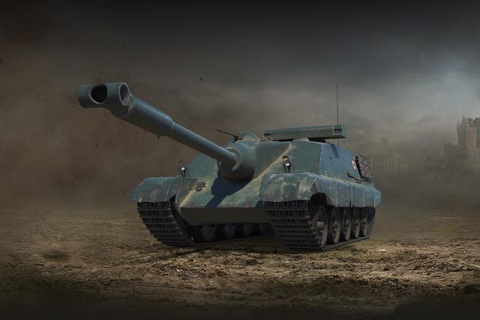 foch 155 wot Panzer Militär Fahrzeug ifv Modell Krieg poly Einzelheiten bmp Welt 3d print model - Mito3D