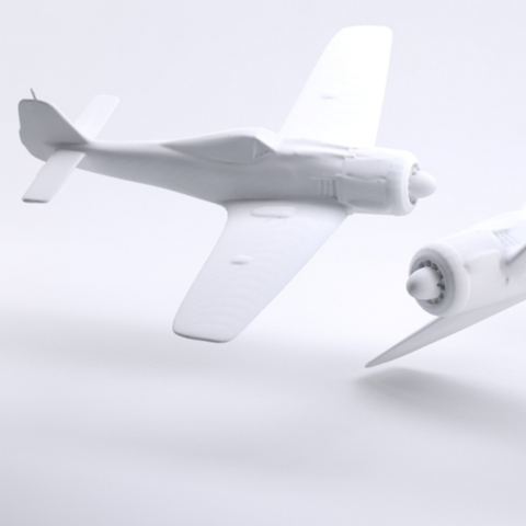 focke wulf 190 jeu 3D print model - Mito3D