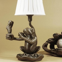 focus frog lamp home 3d print model - Mito3D