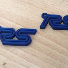 focus rs key ring various ford 3d print model - Mito3D