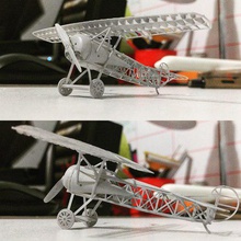 fokker dviii striscia giù modello in scala gadget il serbatoio militare veicolo miniatura wargame giocattolo aereo scalemodel 3d print model - Mito3D