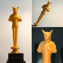 Fokkusuman Oscar Disney tilki Japonya heykeller 3d print model - Mito3D