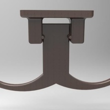 fold away mug hook home kitchen dining 3d print model - Mito3D