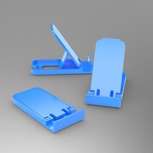 foldable cell phone holder gadget 3d print model - Mito3D