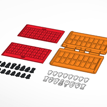 pliable d'échecs jeu table 3d print model - Mito3D