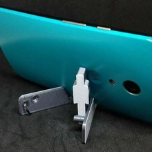 foldable phone stand holder mobile_phone 3d print model - Mito3D