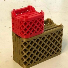 foldabox - crate household 3d print model - Mito3D