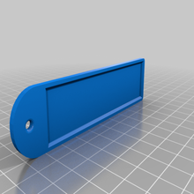 cartella tag label strumento utensili scatole 3d print model - Mito3D