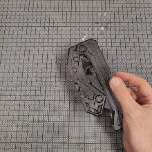 folding axe 3d print model - Mito3D