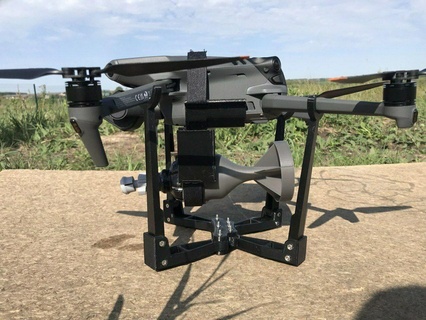 pieghevole drone In piedi dji mavic autel 3 3d print model - Mito3D