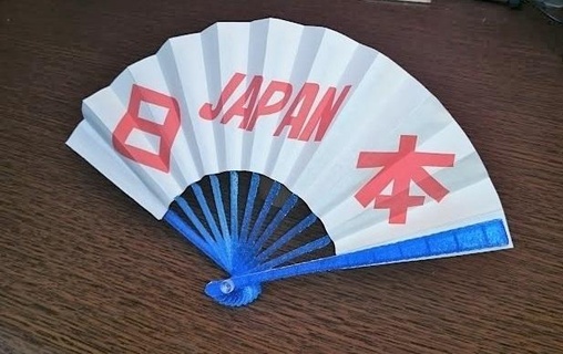 falten Ventilator Japan Spiel Spielzeug 3d print model - Mito3D