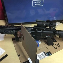 plegable pistola rebotar proteger airsoft accesorios ar 15 armas montaje rieles picatinny carril rifle 3d print model - Mito3D