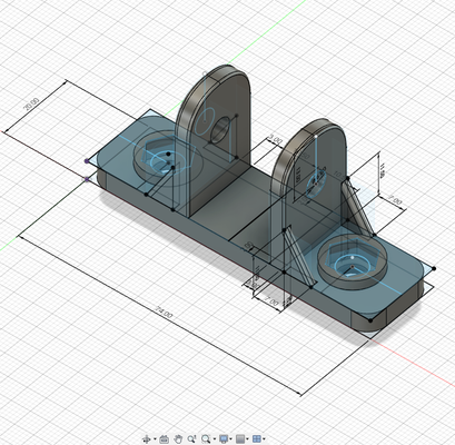 folding solar mount tools bracket panel 3d print model - Mito3D