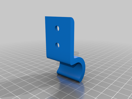 folding table chair leg holder replacement parts 3d print model - Mito3D