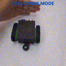 following-robot avoiding-robot 3d print model - Mito3D