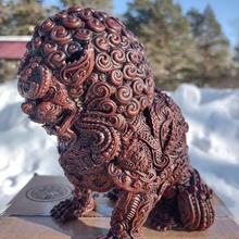 foolion art foodog chineseart animalsculpture animalart monster mythicalcreature creature tabletopgaming fantasy scifi ancientart lion 3d print model - Mito3D
