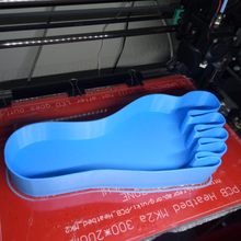 foot - form kinetic sand 3d print model - Mito3D