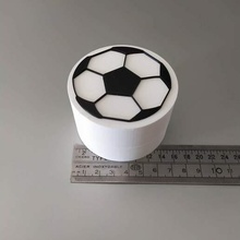foot box football child cute fun funy ball 3d print model - Mito3D