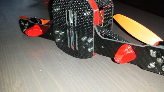 pied drone coureur dr fpv courses pieds pie Véhicules 3d print model - Mito3D