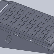 pie pedal USB término análogo digital computadora 3d print model - Mito3D