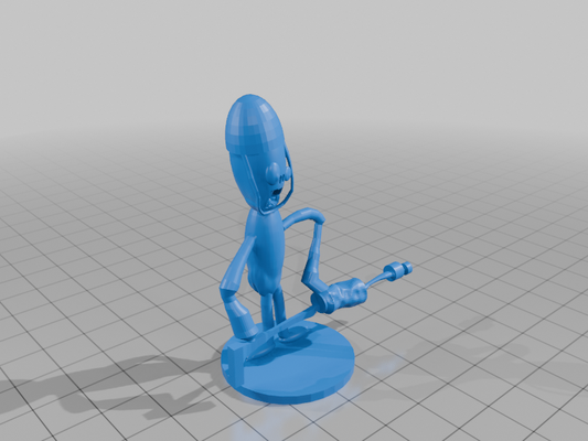 foot soldier pvz sorta art 2d to 3d funny plants vs zombies art 3d print model - Mito3D