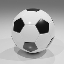 Football sport football 3d 3d print model - Mito3D