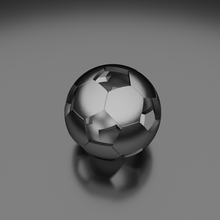 Football Balle pendentif bijoux sport objectif ligue sphère stade champion victoire médaille football prix Jeu pendentifs 3d print model - Mito3D