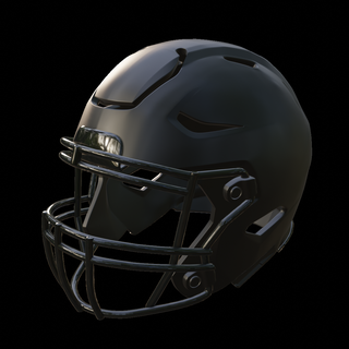 Football casque vitesseflex 3d print model - Mito3D