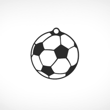 Football porte clés 3d print model - Mito3D