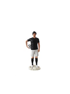 football player 2 Various figure soccer sports 3d human people miature 3d print model - Mito3D