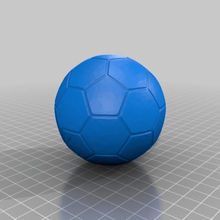 football soccer ball game toy 3d print model - Mito3D