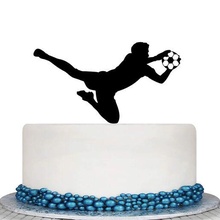 Football topper gâteau fondant anniversaire footballeur 3d print model - Mito3D