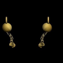 footcuffs earrings jewelry 3d print model - Mito3D
