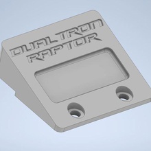 apoio para os pés dualtron raptor gadget ultra scooter trovão 3d print model - Mito3D