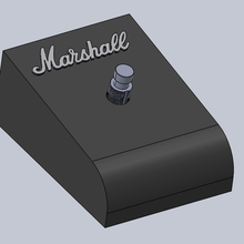 footswitch pedal marshall valvestate 8040 8080 vs100 3d print model - Mito3D