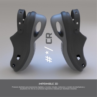 ayakkabı terlik çapraz silgi esnek tasarım klasik nesne 3d print model - Mito3D