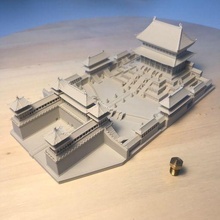 forbidden city architecture art building craft replica landmark collection 3d print model - Mito3D