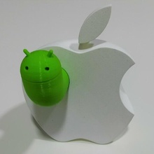 forbidden fruit apple 3d print model - Mito3D