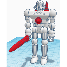 Obliger commando action figure 3d print model - Mito3D