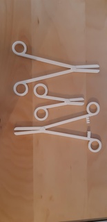 forceps main outils DIY 3d print model - Mito3D