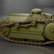 vado 3 ton tanque m1918 1 35 48 72 montaje partes fordm1918 resina modelo escala equipo ww1 3d print model - Mito3D