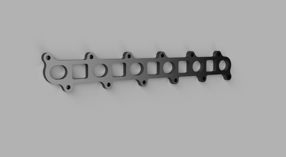 guado barra scarico flangia scambiare xr6 3d print model - Mito3D