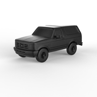 ford bronco 1992 pre-supported diecast miniatures scalemodels collectibles 1 32 43 64 76 87 cars precision supported hobby diorama vehicles detailing collectors automobilia custom 3d print model - Mito3D