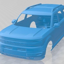 gué bronco sport édition 2021 imprimable corps voiture 3d print model - Mito3D