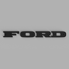 ford classic letters 3d print model - Mito3D